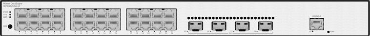 EAN 6901443421985 - Huawei CloudEngine S5735-L24T4S-A-V2 Gestionado L3 Gigabit Ethernet (10/100/1000) 1U Negro, Plata imagen 2