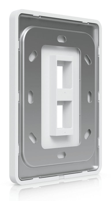 Universal Keystone Wall Plate  With Paintable Cover For A