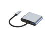 EAN 4015867229170 - Conceptronic DONN16G Alámbrico USB 3.2 Gen 1 (3.1 Gen 1) Type-C Gris imagen 3