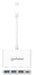 EAN 0766623168434 - Manhattan 168434 hub de interfaz USB 3.2 Gen 1 (3.1 Gen 1) Type-C 5000 Mbit/s Blanco imagen 4