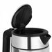 EAN 4260645681040 - Lauben LBNEK17GS tetera eléctrica 1,7 L 2200 W Negro, Acero inoxidable, Transparente imagen 7