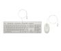 EAN 0198701753803 - HP 225 Wired Mouse and Keyboard Combo G2 Cashmere White teclado Ratón incluido Oficina USB Blanco imagen 4