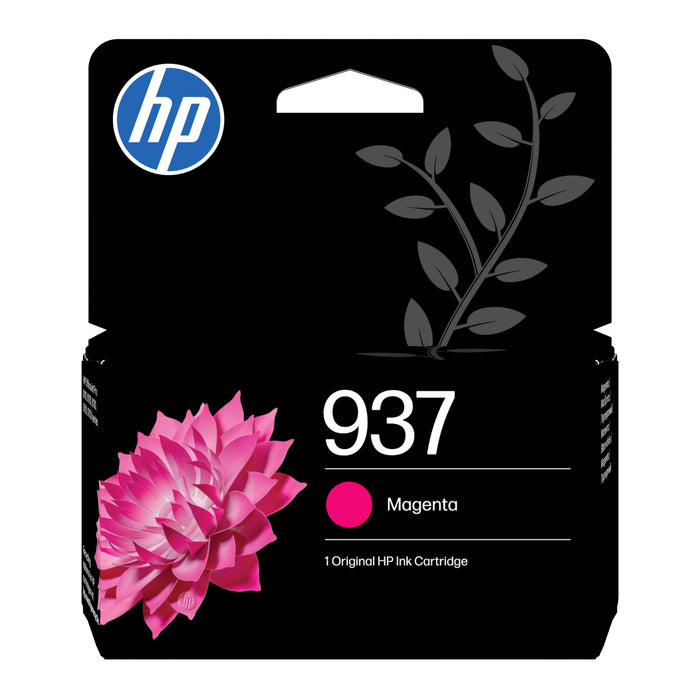 EAN 0196786147562 - HP 937 Magenta Original Ink Cartridge cartucho de tinta 1 pieza(s) Rendimiento estándar imagen 1