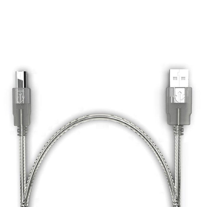 Inca Druckercable Usb-A2.0->Anschluss Drucker 1.50m Transp.
