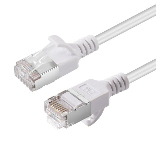 EAN 5715063027493 - Microconnect V-FTP6A10W-SLIM cable de red Blanco 10 m Cat6a U/FTP (STP) imagen 1