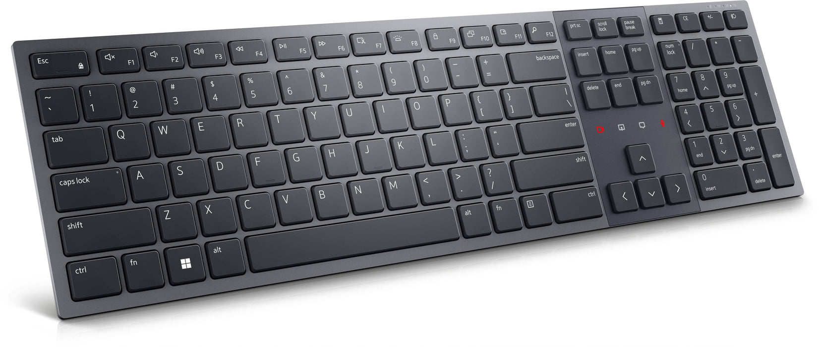 Dell Kb900 Teclado Rf Wireless + Bluetooth Azerty Francés Grafito