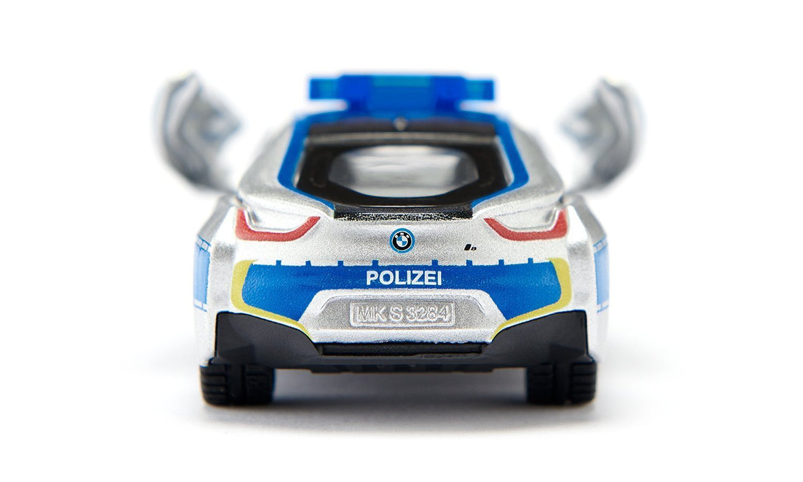 EAN 4006874023035 - Siku BMW i8 Police Modelo a escala de furgón policial Previamente montado 1:50 imagen 4
