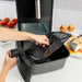 EAN 8414234730022 - Taurus Air Fry Duo Slim Doble 13 L Independiente 2800 W Freidora de aire caliente Negro imagen 4