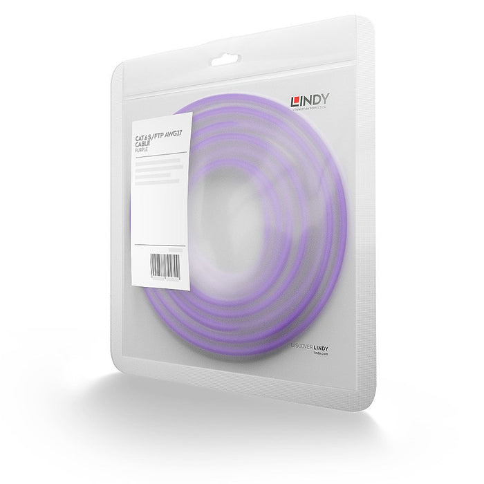 EAN 4002888478274 - Lindy 47827 cable de red Púrpura 7,5 m Cat6 S/FTP (S-STP) imagen 2