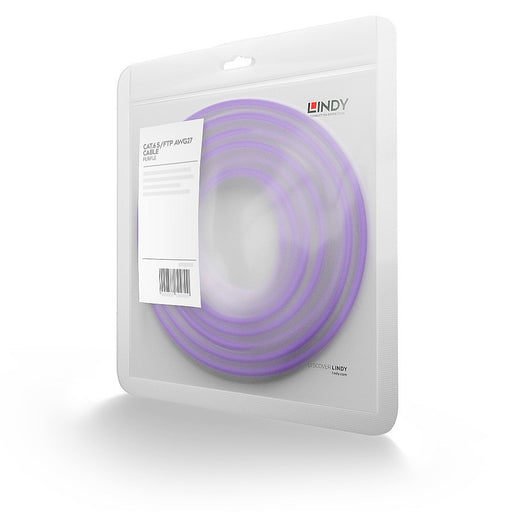 EAN 4002888478212 - Lindy 47821 cable de red Púrpura 0,5 m Cat6 S/FTP (S-STP) imagen 2