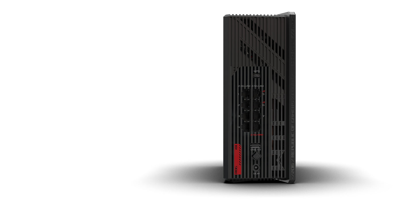EAN 4711387880555 - ASUS ROG Strix GS-BE18000 router inalámbrico 2.5 Gigabit Ethernet Tribanda (2.4 GHz / 5 GHz / 6 GHz) Negr imagen 7