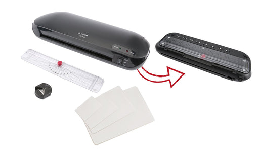 EAN 4030152031290 - Olympia 3129 laminador Plastificadora en frío/caliente 400 mm/min Negro imagen 2