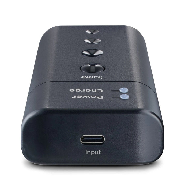 Cargador Pilas Recargables Hama Delta Travel Universal Baterias De Litio Y Nimh Usb-C Color Negro