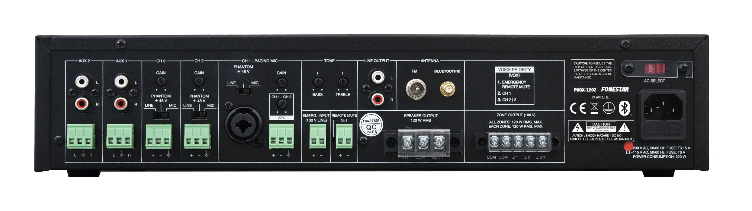Amplificador De Megafonia