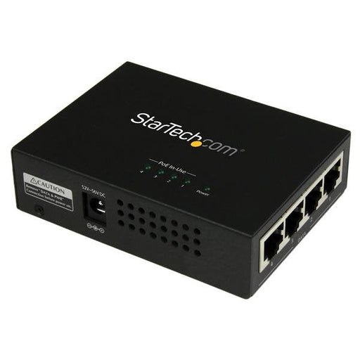 EAN 0065030859752 - StarTech.com POEINJ4G ampliador de red Transmisor de red Negro imagen 1