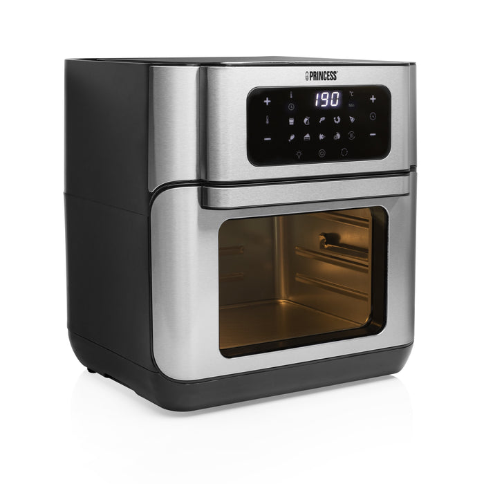 EAN 8713016091451 - Princess 182065 Sencillo 10 L Independiente 1500 W Freidora de aire caliente Plata imagen 1