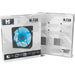 EAN 8436587973079 - NOX Hummer M-FAN Carcasa del ordenador Ventilador 12 cm Translúcido 1 pieza(s) imagen 6