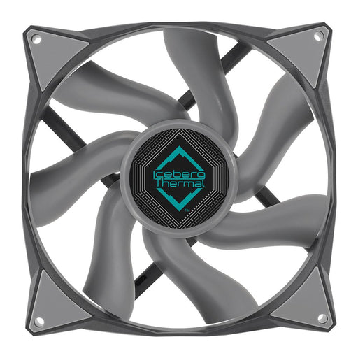 EAN 1230000071161 - Iceberg Thermal IceGALE Xtra Carcasa del ordenador Ventilador 14 cm Gris 1 pieza(s) imagen 1