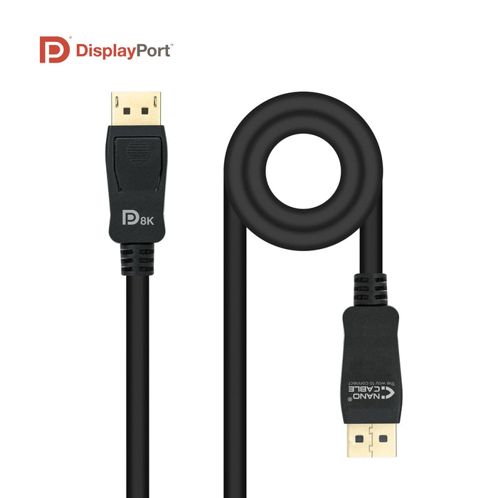 EAN 8433281010826 - Nanocable 10.15.2500 cable DisplayPort 0,5 m imagen 1