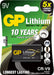 EAN 4891199104565 - GP Batteries Lithium CR-V9 Batería de un solo uso 9V Litio imagen 1