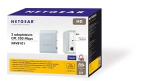 Netgear Xavb101-100iss Kit Powerline (Incluye Dos Unidades De La Referencia Xav101-100iss)