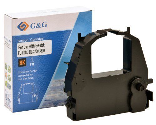 G&G Cinta De Tinta Compatible Con Fujitsu Dl 3700/ 3800 Negro
