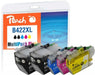 EAN 7640366812416 - Peach PI500-384 cartucho de tinta 5 pieza(s) Compatible Alto rendimiento (XL) Negro, Azul claro, Rosa, Am imagen 1