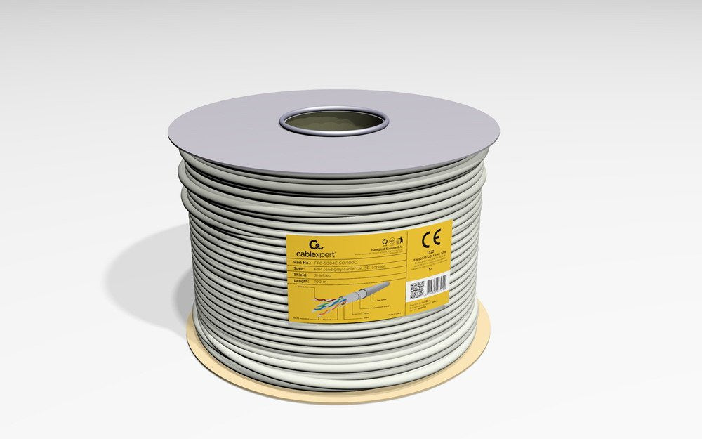 EAN 8716309065702 - Gembird FPC-5004E-SO/100C cable de red Gris 100 m Cat5e F/UTP (FTP) imagen 2