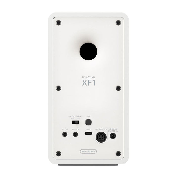 Creative Labs Xf-1 (Blanco, Hi-Res Bluetooth 6.0 Desktop-Altavoz) 51mf1730aa001