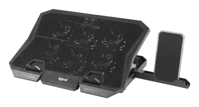EAN 8435364319703 - iggual RP6V17 Soporte para ordenador portátil Negro 43,2 cm (17") imagen 9