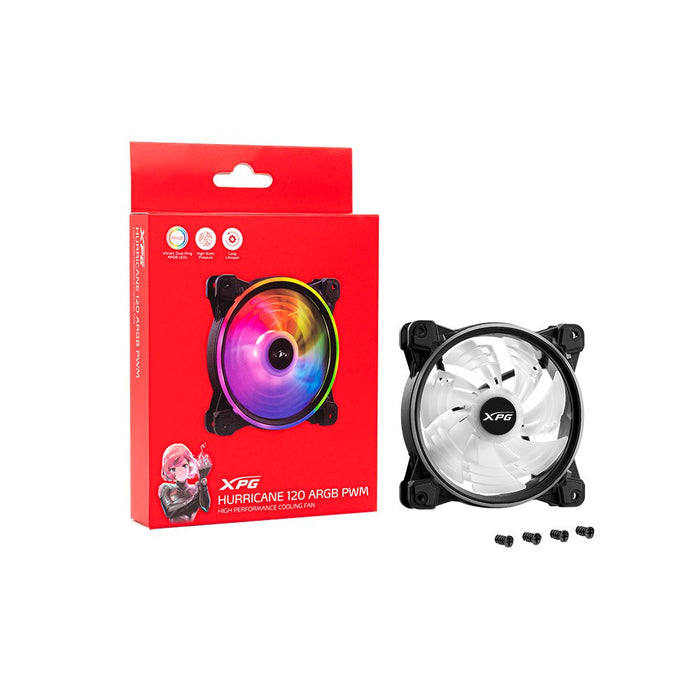 EAN 4711085935878 - XPG HURRICANE 120 ARGB PWM Placa base Ventilador 12 cm 1 pieza(s) imagen 4