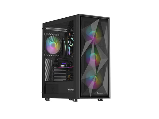 EAN 5901969444537 - GENESIS Diaxid 605 ARGB Midi Tower Negro imagen 2