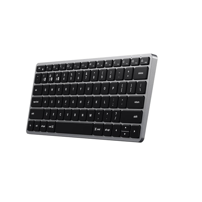 Satechi Slim X1 Teclado Oficina Bluetooth Qwerty Inglés Negro, Gris
