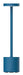 EAN 8021735218326 - Muitomas UPNDOWNLAMPBL lámpara de mesa LED Azul ártico imagen 2