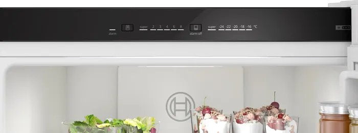 EAN 4242005526673 - Bosch Serie 2 KGN33NSDB nevera y congelador Independiente 279 L Acero inoxidable imagen 2
