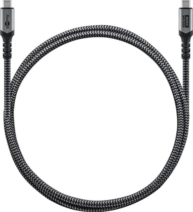 EAN 4040849742125 - Goobay 74212 cable USB 1,5 m USB C Negro, Gris imagen 4