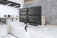 EAN 8717371449087 - Neomounts FPMA-D550D4BLACK soporte para monitor 81,3 cm (32") Escritorio Negro imagen 11