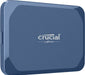 EAN 0649528941985 - Crucial X10 4 TB USB Tipo C USB 3.2 Gen 2x2 Azul imagen 1