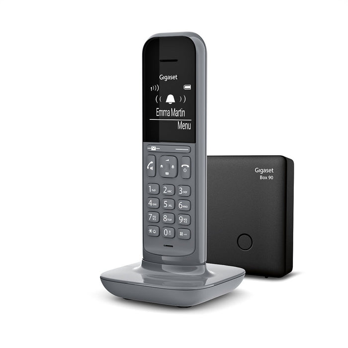 EAN 4250366857633 - Gigaset CL390 Teléfono DECT/analógico Identificador de llamadas Gris imagen 1