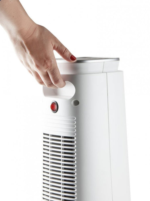 EAN 5411397135193 - Domo DO7347H calefactor eléctrico Interior Negro, Blanco 2000 W Ventilador tipo torre para el hogar imagen 6