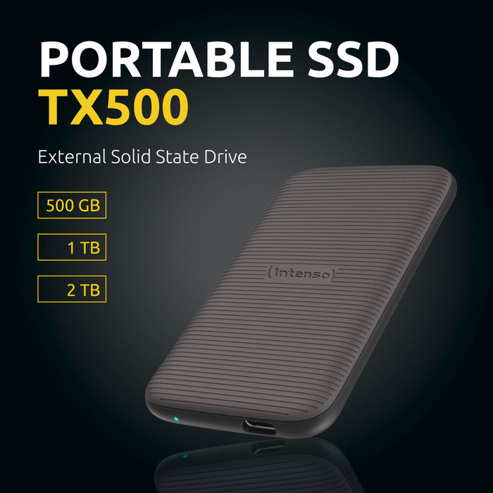 EAN 4034303033645 - Intenso TX500 USB Tipo C 3.2 Gen 2 (3.1 Gen 2) Marrón imagen 5