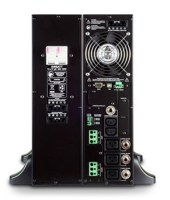 EAN 8023251007347 - Riello Sentinel Dual sistema de alimentación ininterrumpida (UPS) Doble conversión (en línea) 4 kVA 3600  imagen 3