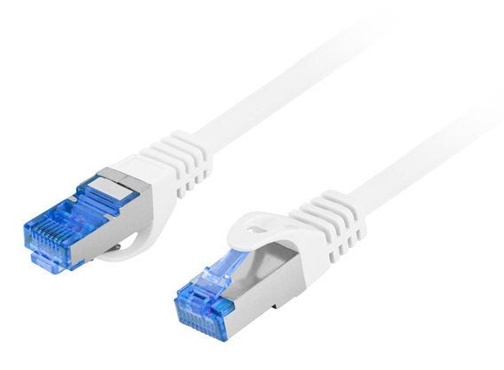 EAN 5901969424737 - Lanberg PCF6A-10CC cable de red Blanco 1 m Cat6a S/FTP (S-STP) imagen 1