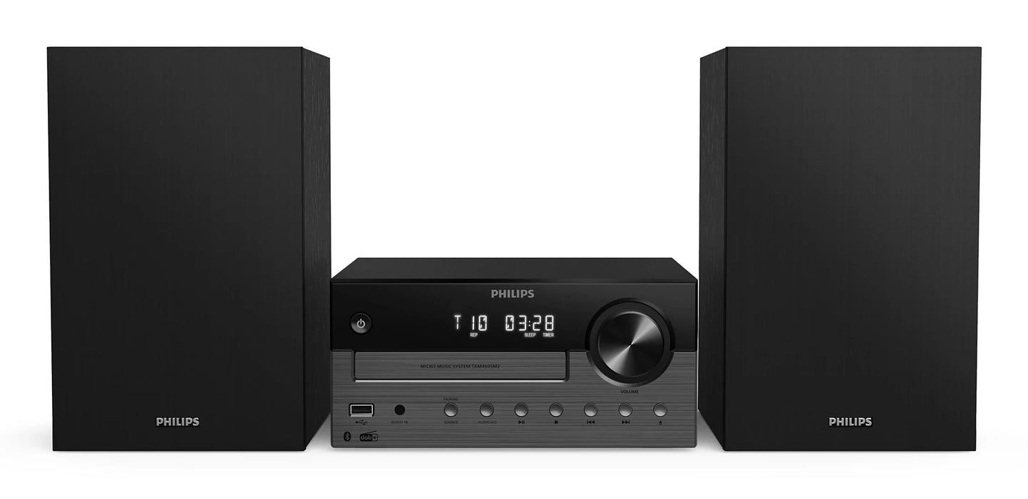 EAN 4895229160613 - Philips TAM4505M2/12 sistema de audio para el hogar Microcadena de música para uso doméstico 80 W Negro,  imagen 1