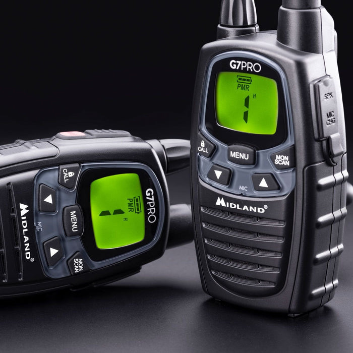 Midland G7 Pro Paar (2019), Pmr+Lpd, 16 Canales