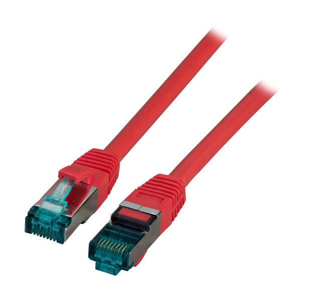 Cable Efb Rj45 De Red S Ftp, Cat.6a, Lszh, 50m, Rot