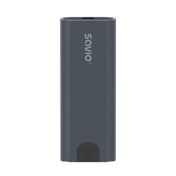 EAN 5901986048183 - Savio AK-67 caja para disco duro externo Caja externa para unidad de estado sólido (SSD) Gris M.2 imagen 1