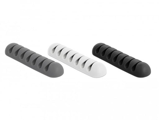 EAN 4043619183012 - DeLOCK 18301 organizador de cables Escritorio/pared Soporte para cables Negro, Gris, Blanco 6 pieza(s) imagen 1