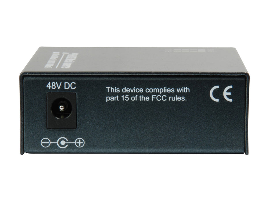 Levelone Gvt-2012 Convertidor De Medio 1000 Mbit/S Negro Rj45 A Sfp Gigabit
