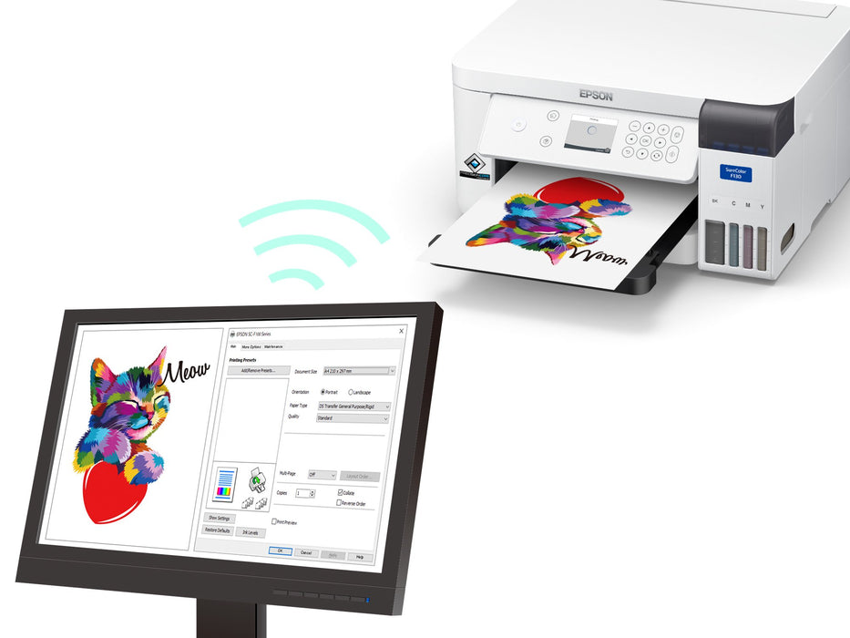 EAN 8715946690674 - Epson SureColor SC‑F100 impresora de gran formato Wifi Inyección de tinta Color 600 x 1200 DPI A4 (210 x  imagen 2